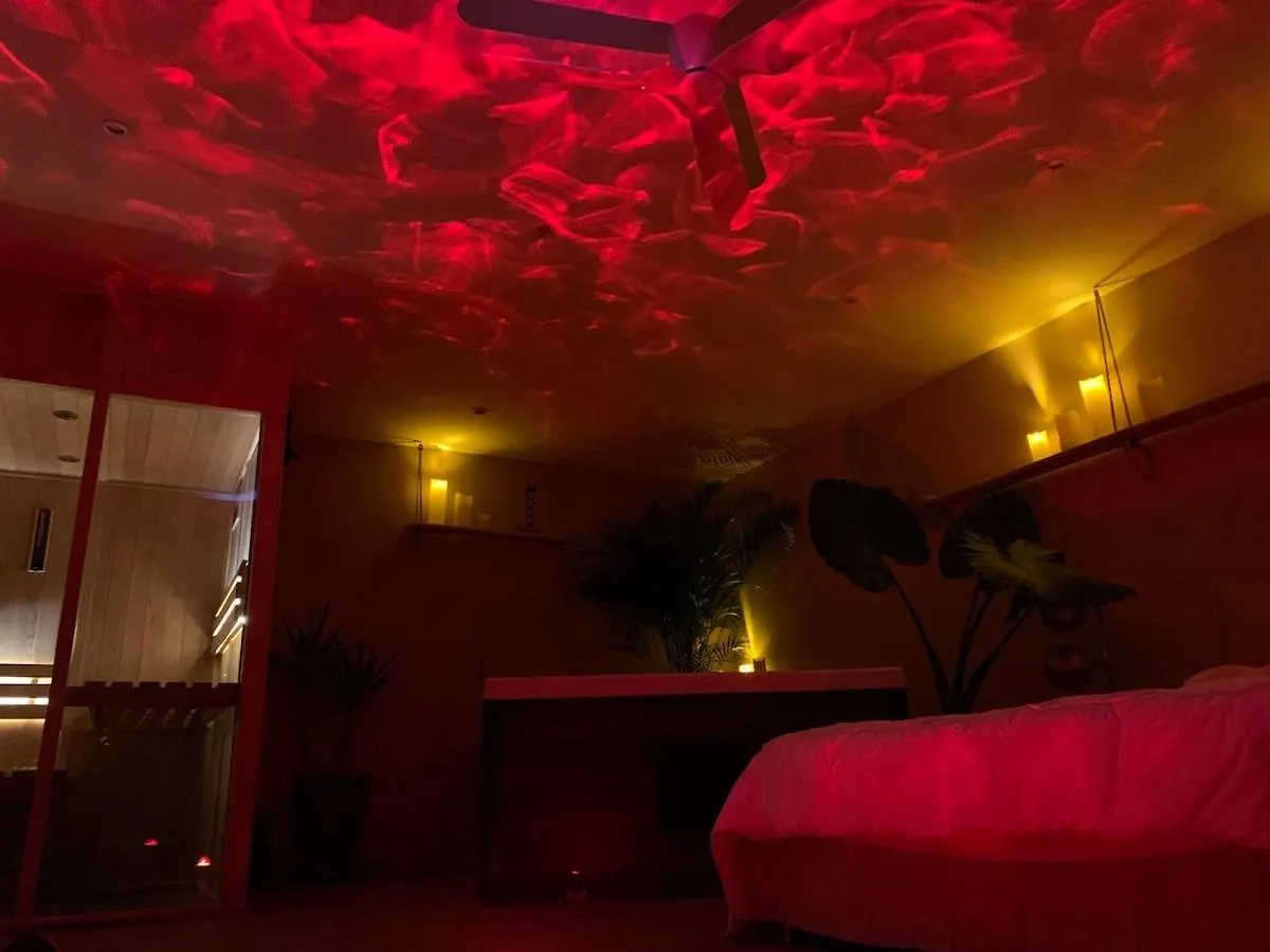 Loft Jacuzzi Sauna Pool Yoga Sea View Love-Room Saint-Jeannet