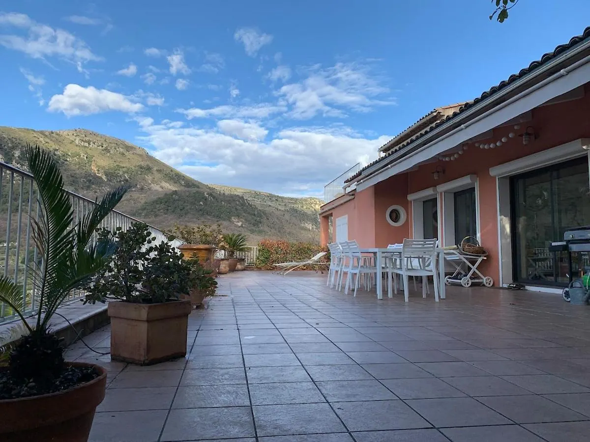 Loft Jacuzzi Sauna Pool Yoga Sea View Love-Room Saint-Jeannet  Apartment Saint-Jeannet (Alpes-Maritimes)