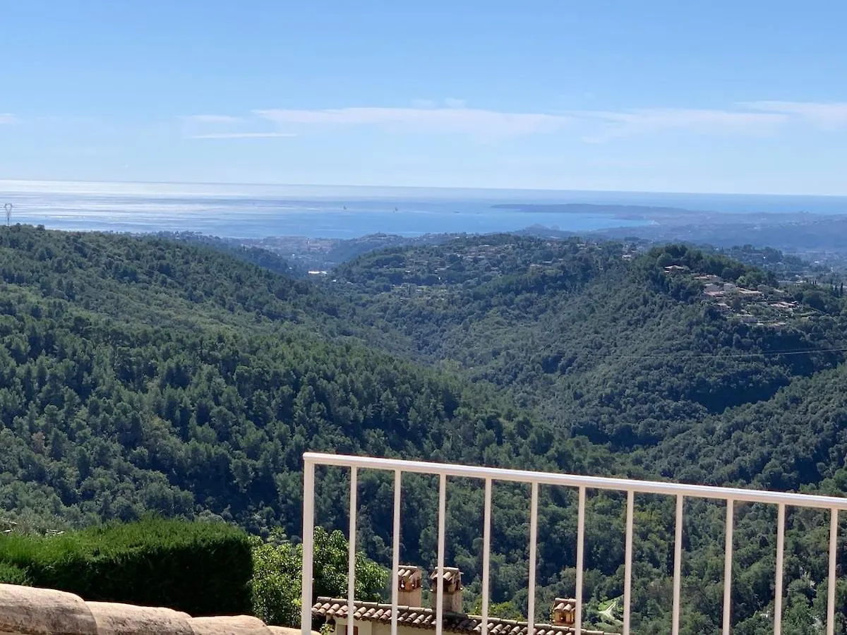 Apartman Loft Jacuzzi Sauna Pool Yoga Sea View Love-Room Saint-Jeannet  Franciaország
