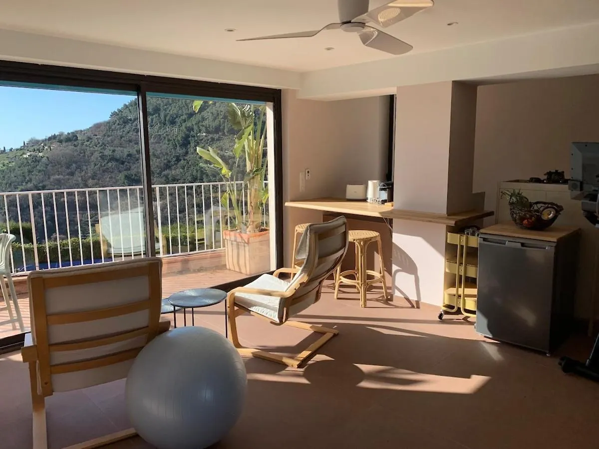 Apartman Loft Jacuzzi Sauna Pool Yoga Sea View Love-Room Saint-Jeannet