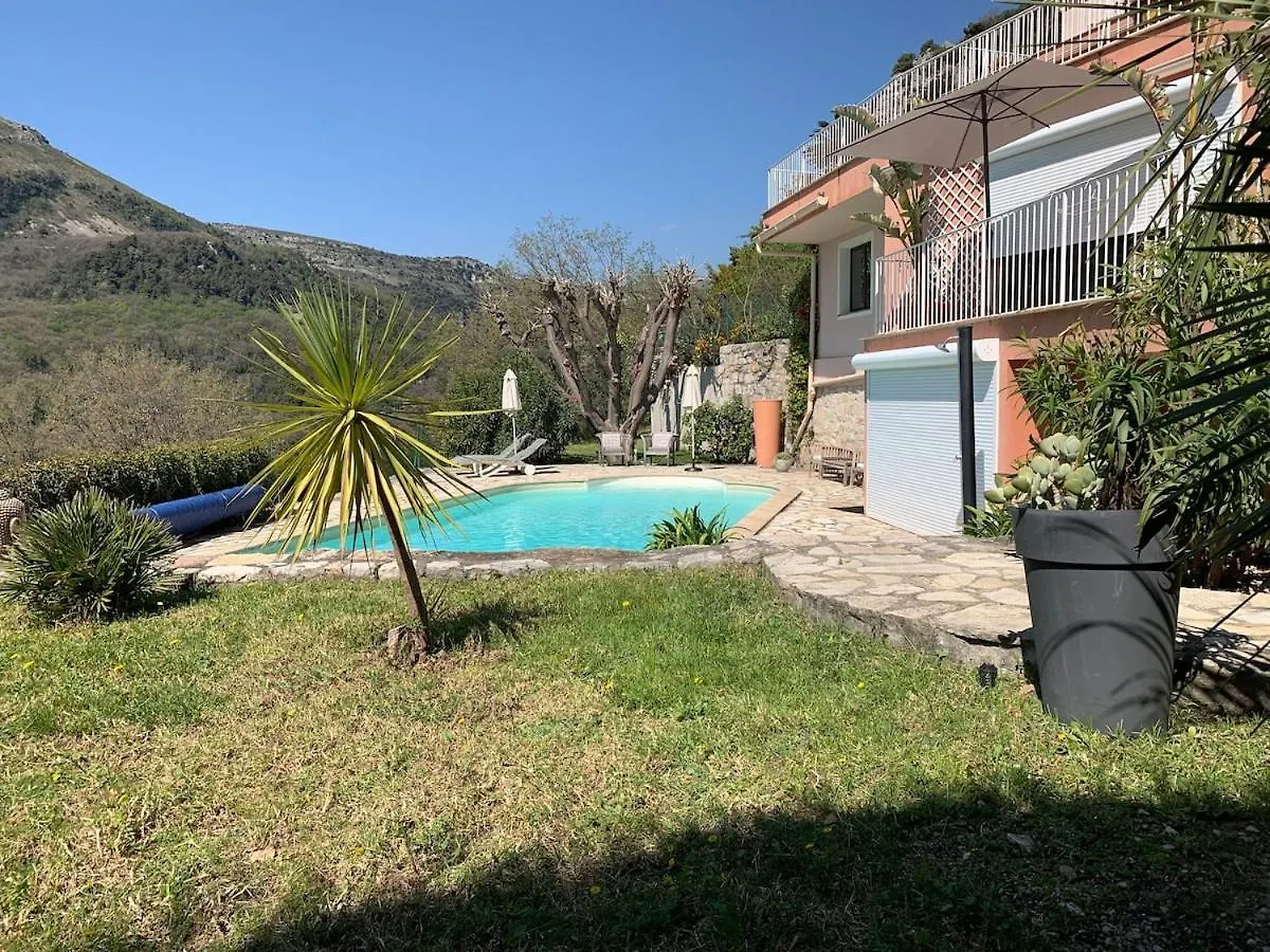 Loft Jacuzzi Sauna Pool Yoga Sea View Love-Room Saint-Jeannet  Apartman Saint-Jeannet (Alpes-Maritimes)