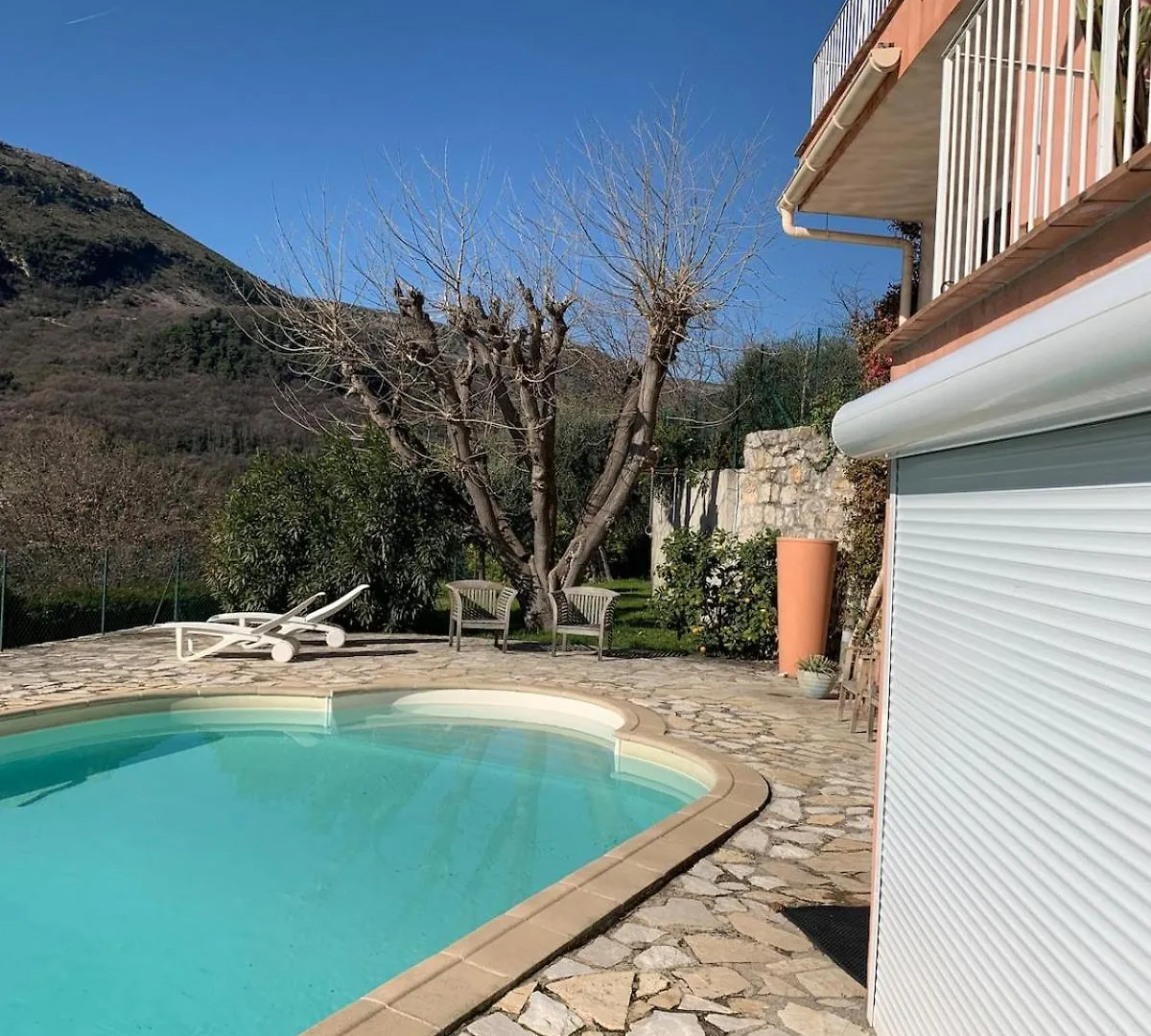 Loft Jacuzzi Sauna Pool Yoga Sea View Love-Room Saint-Jeannet  Franciaország